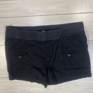 Planet Motherhood Womens Shorts Cotton XL Black 

#0967